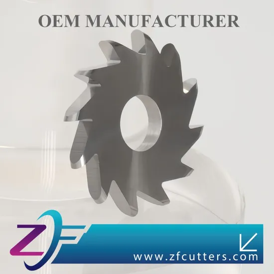 Solid Carbide Circular Saw Blade of CNC Machine for Machining Plastic Stainless Steel Bulk Blade